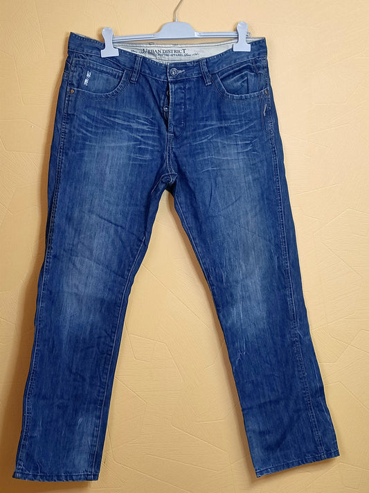 Jeans Urban District bleu délavé Taille 48