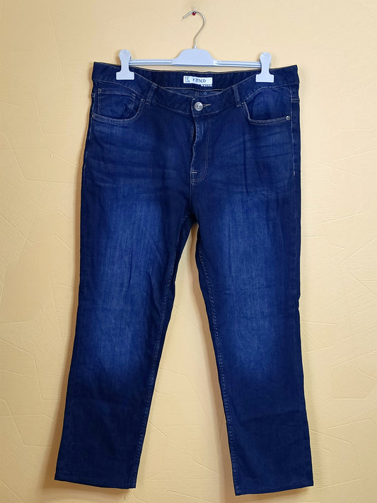 Jeans Kiabi bleu foncé Taille 52