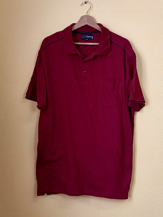 Polo Easy Line rouge Taille XXL