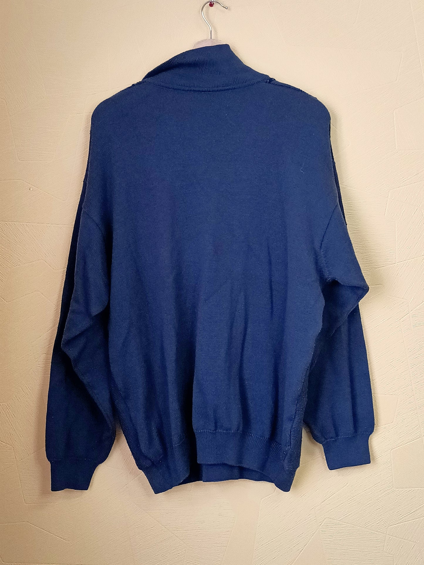 Pull avec col Lepoutre gris Taille XL