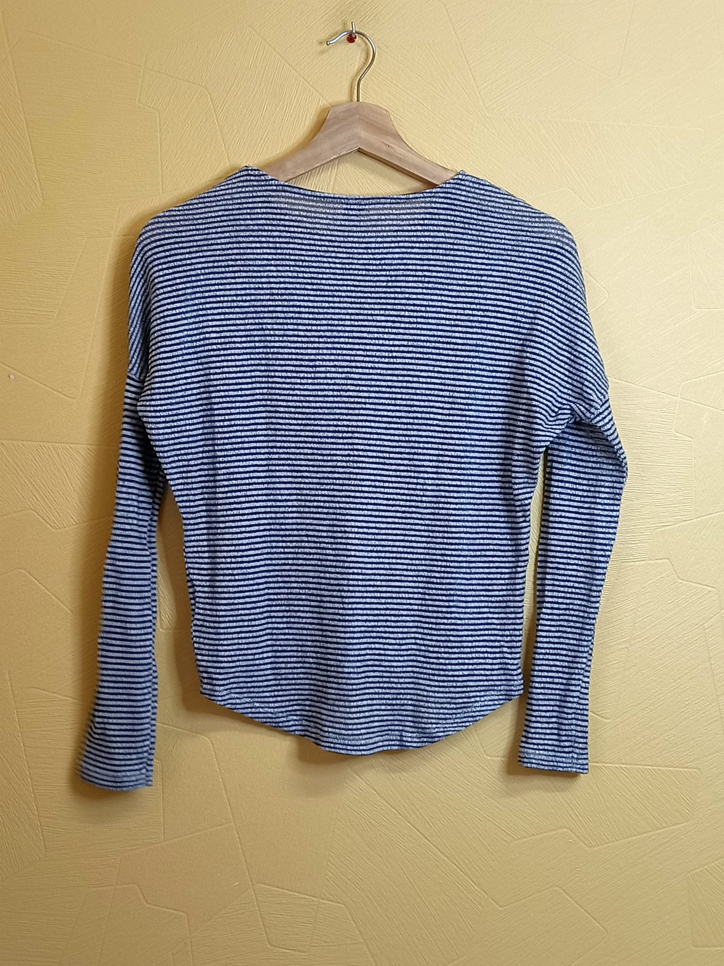 Pull Orchestra rayé gris avec broderie Taille 12 Ans