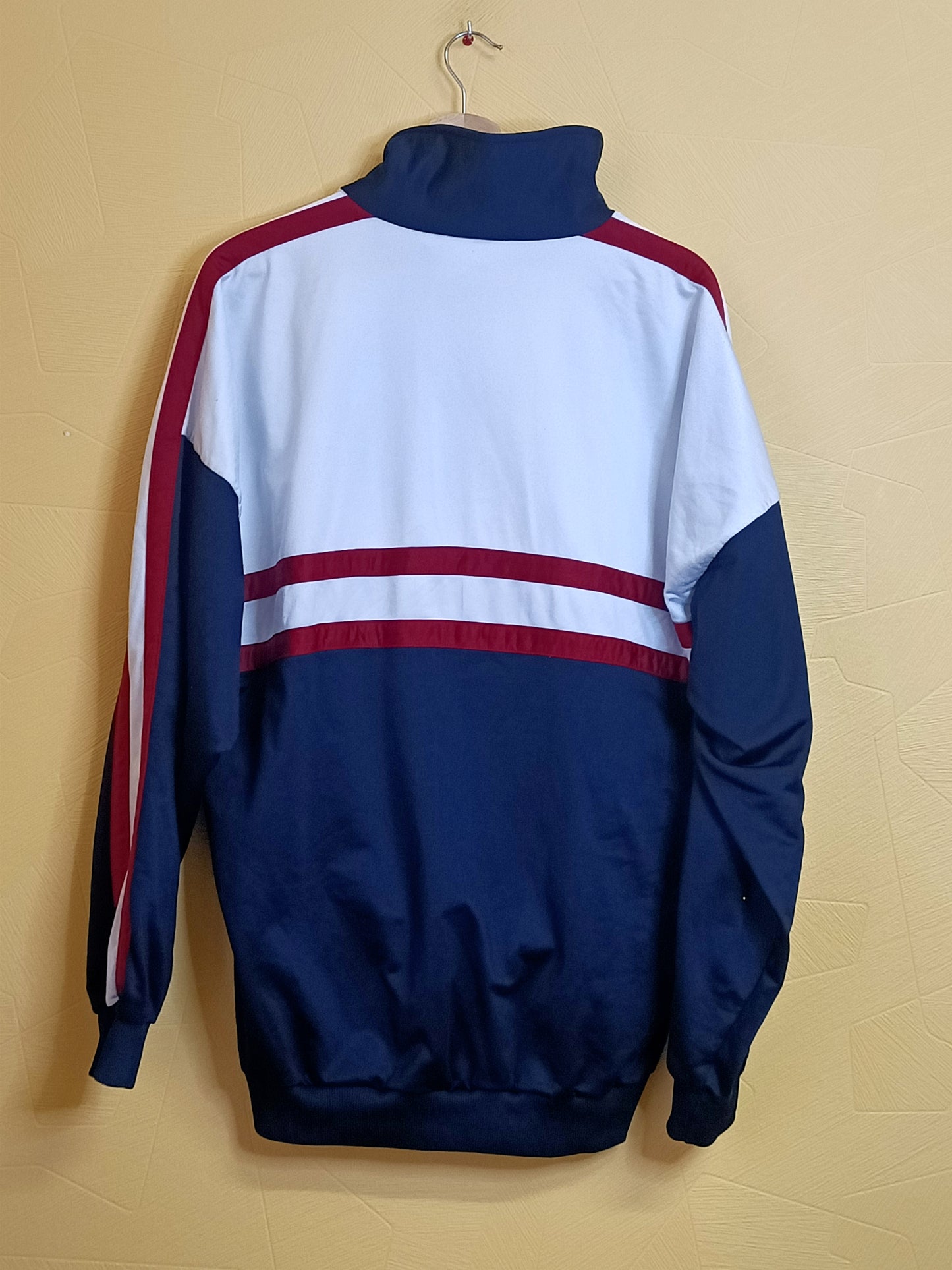 Veste de Jogging bleue marine, blanche et rouge Taille XXL