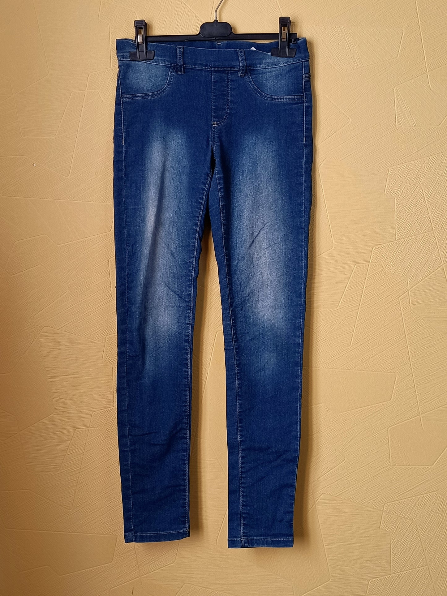 Jegging Page One Young bleu Taille 12/13 Ans