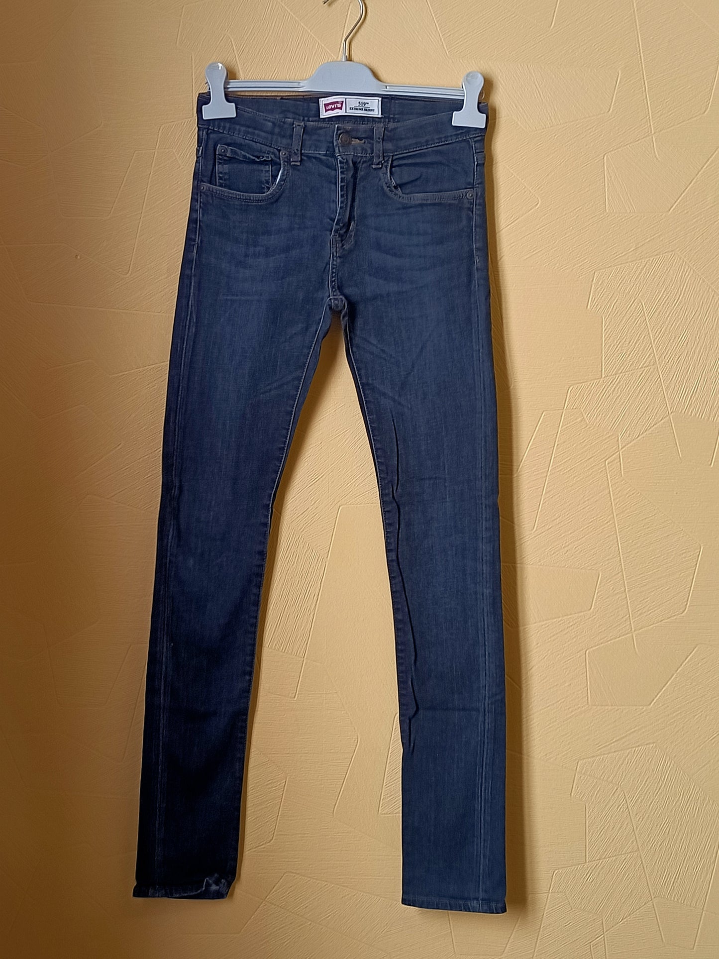 Jean Extrême skinny Levi’s 519 bleu Taille 38