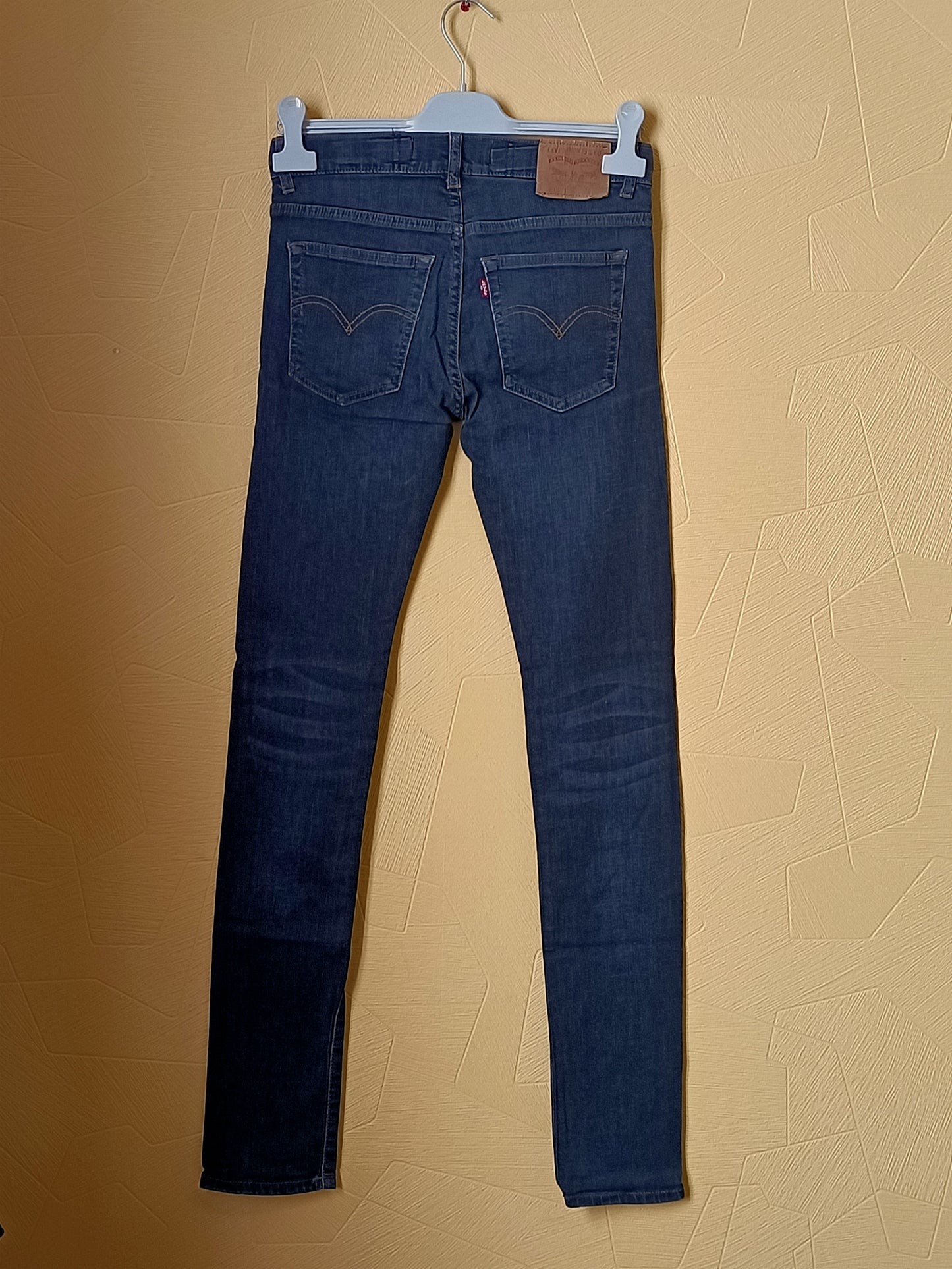 Jean Extrême skinny Levi’s 519 bleu Taille 38