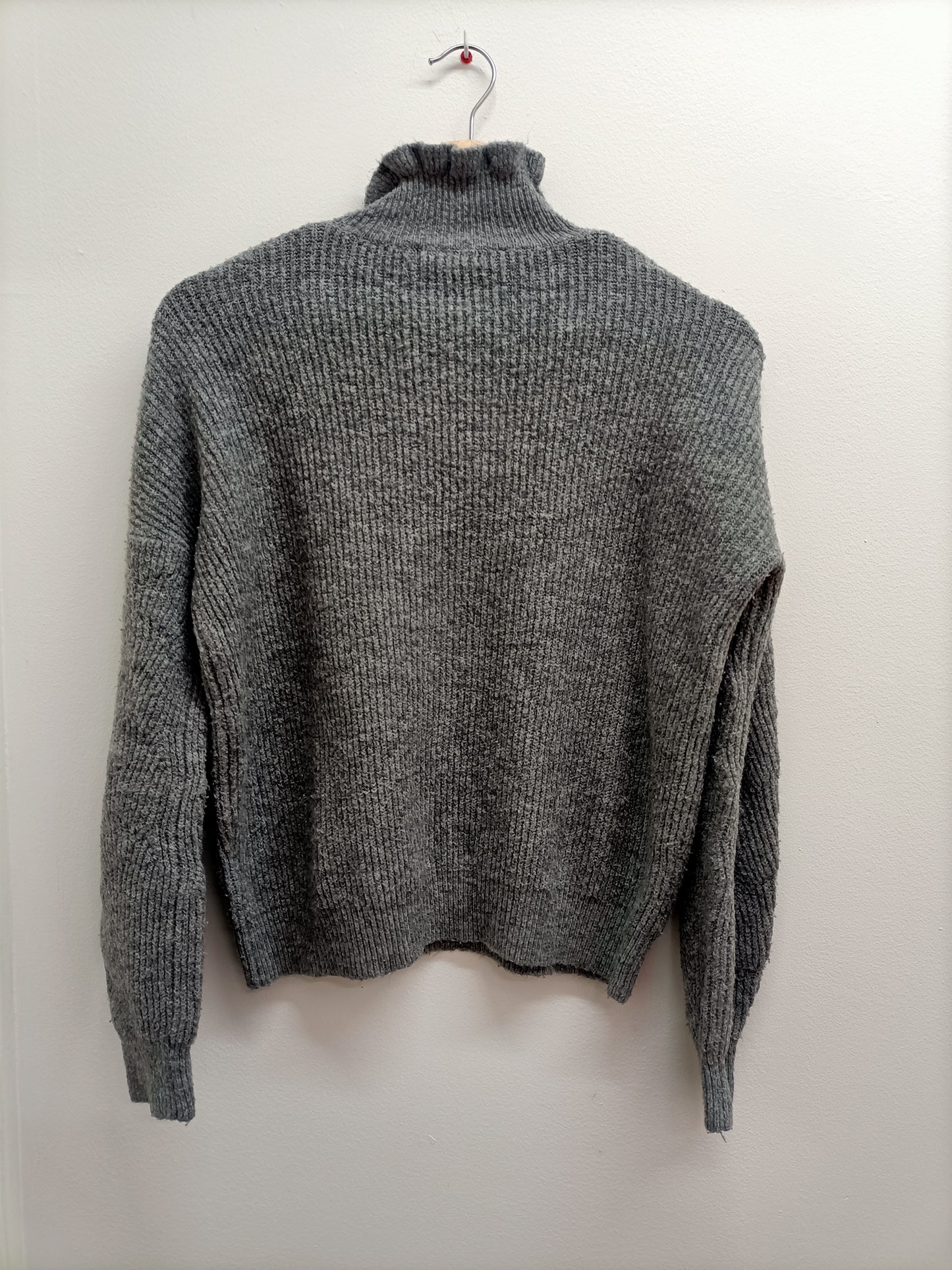 Pull avec col Kiabi gris Taille S