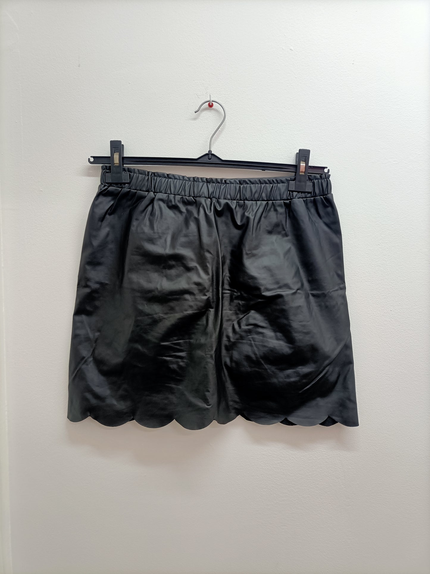 Jupe en simili cuir Shein noire Taille M