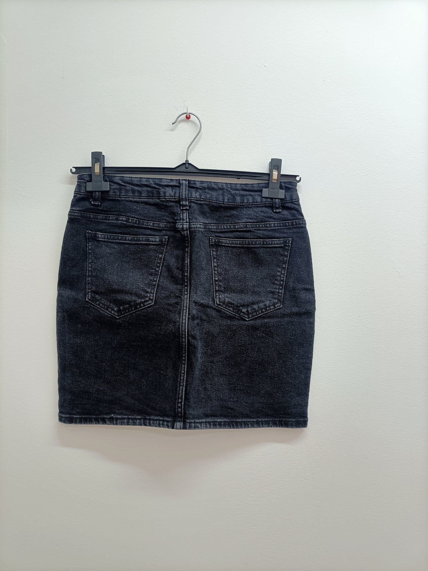 Jupe en jeans Kiabi noire délavée Taille 38