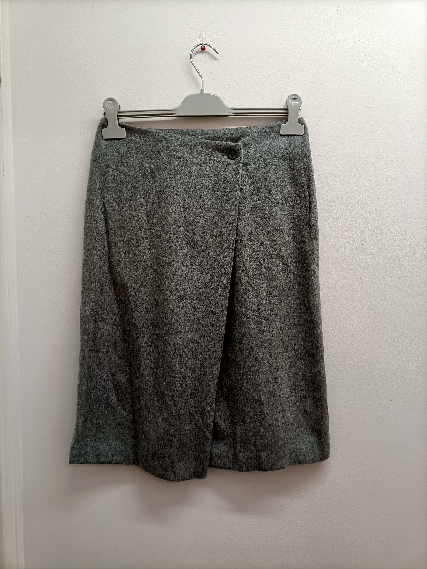 Jupe mi-longue Armand Ventilo grise Taille 38