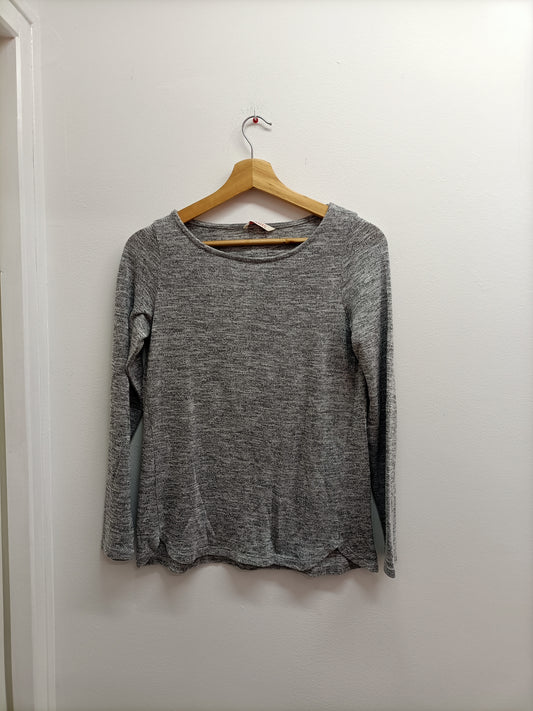Pull fin Camaïeu gris chiné Taille S