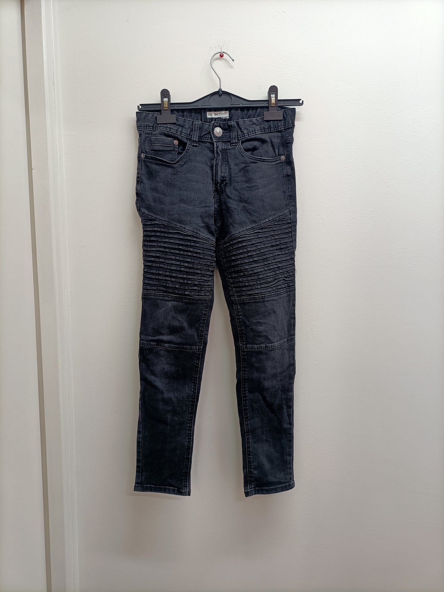 Jeans skinny Kiabi noir délavé Taille 12 Ans