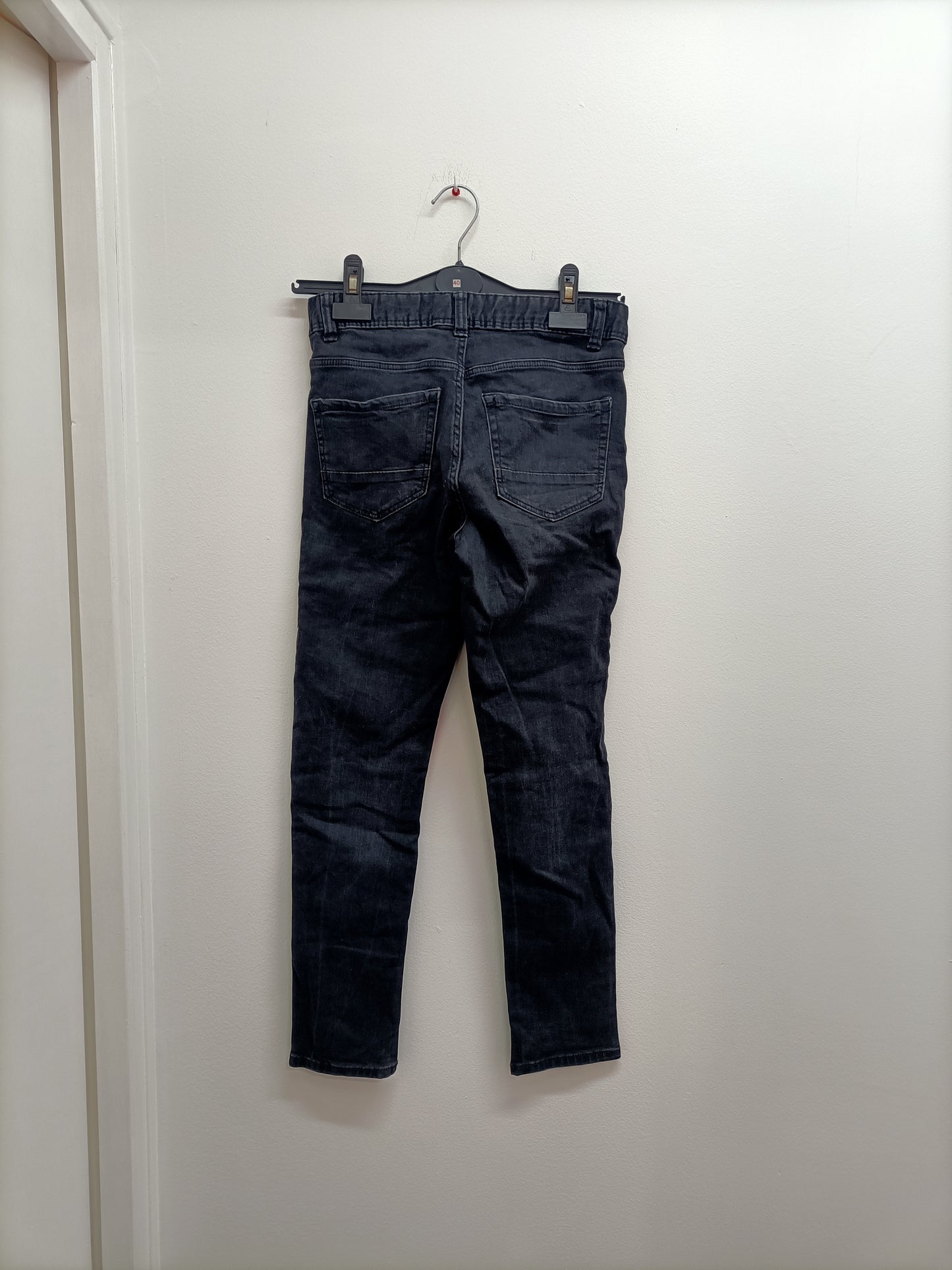Jeans skinny Kiabi noir délavé Taille 12 Ans