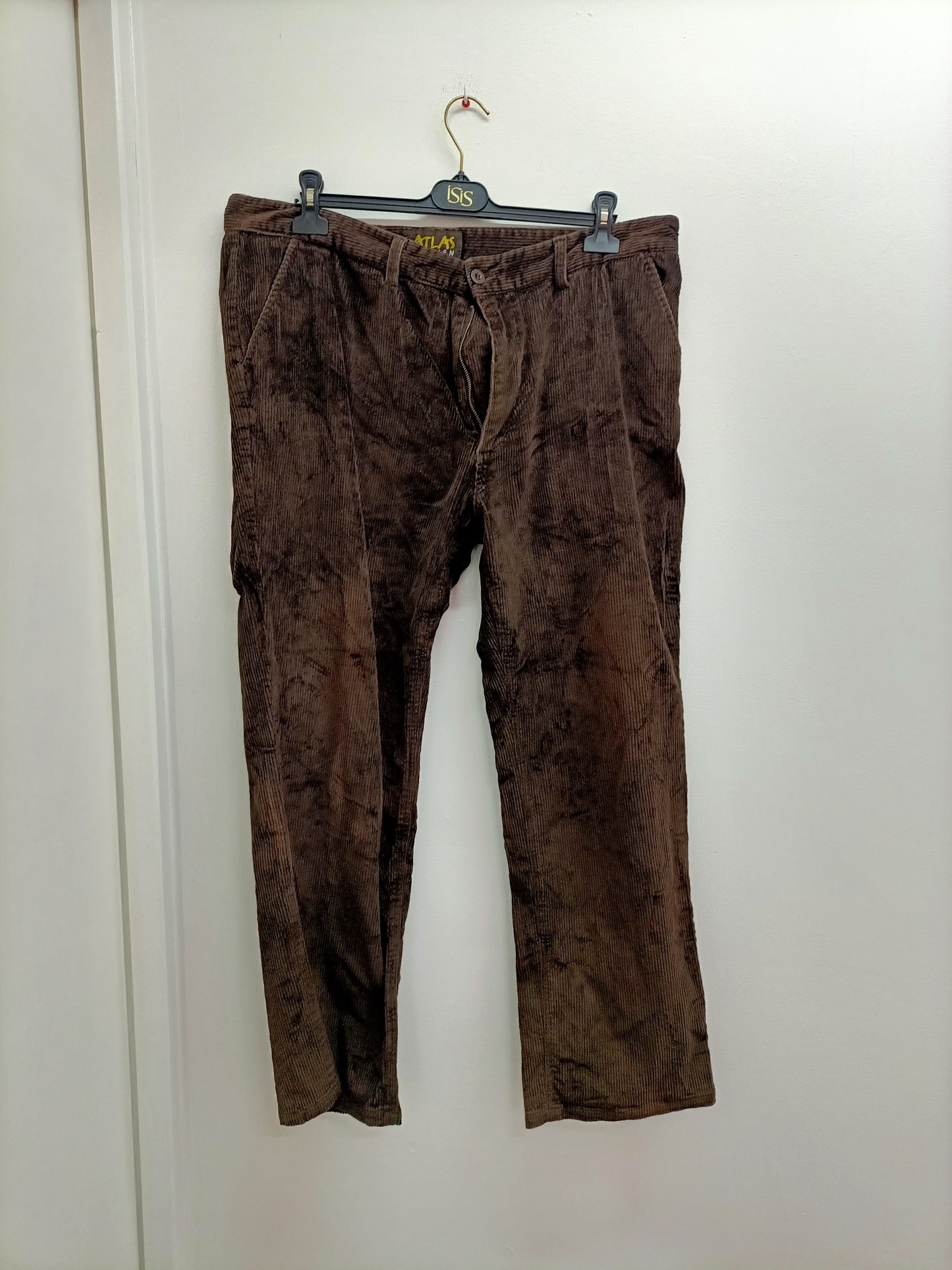 Pantalon en velours côtelé Atlas For Men marron Taille 50