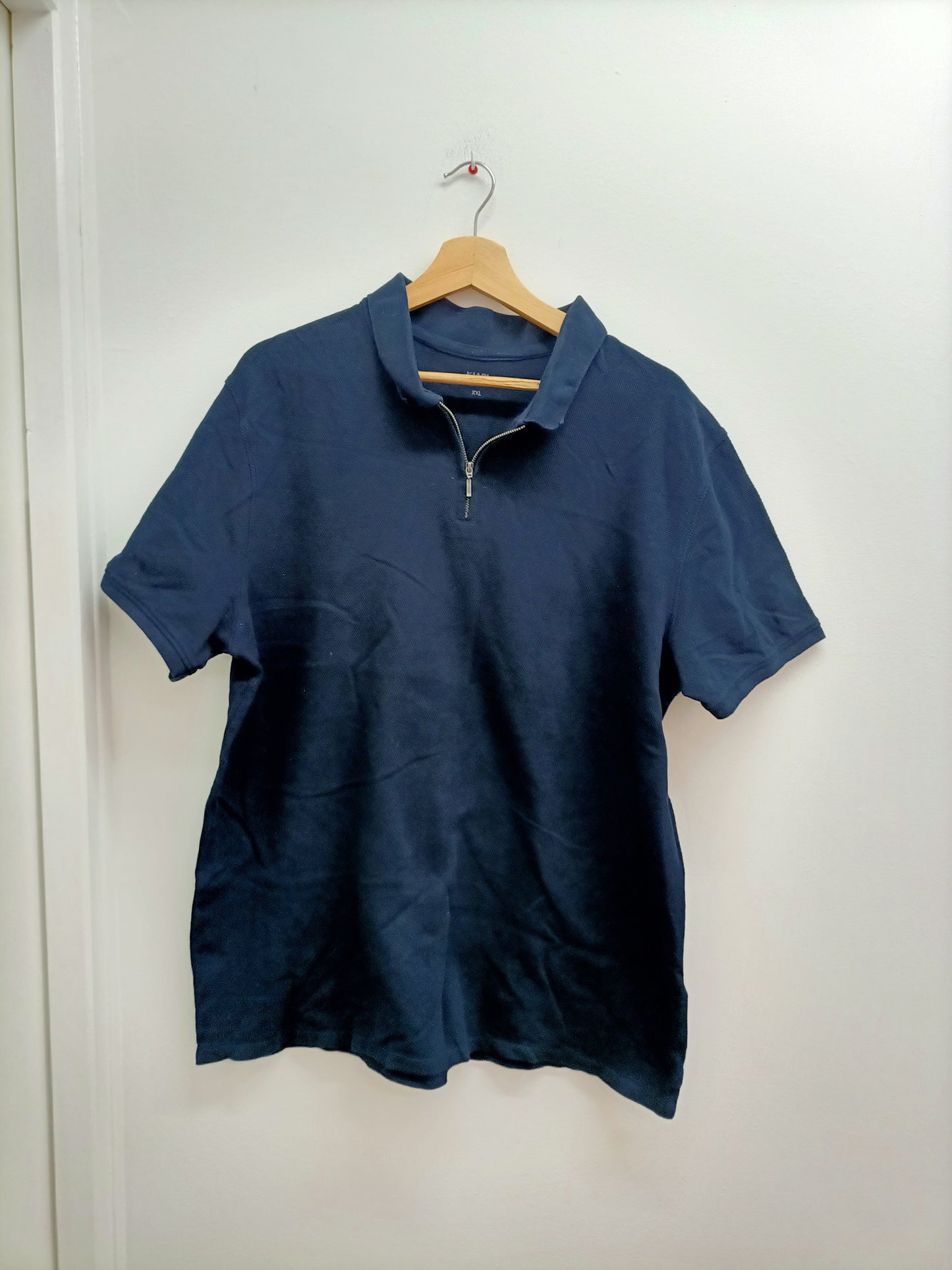 Polo Kiabi bleu marine Taille XXL