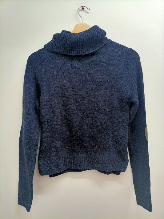 Pull avec col Alcott bleu foncé Taille S