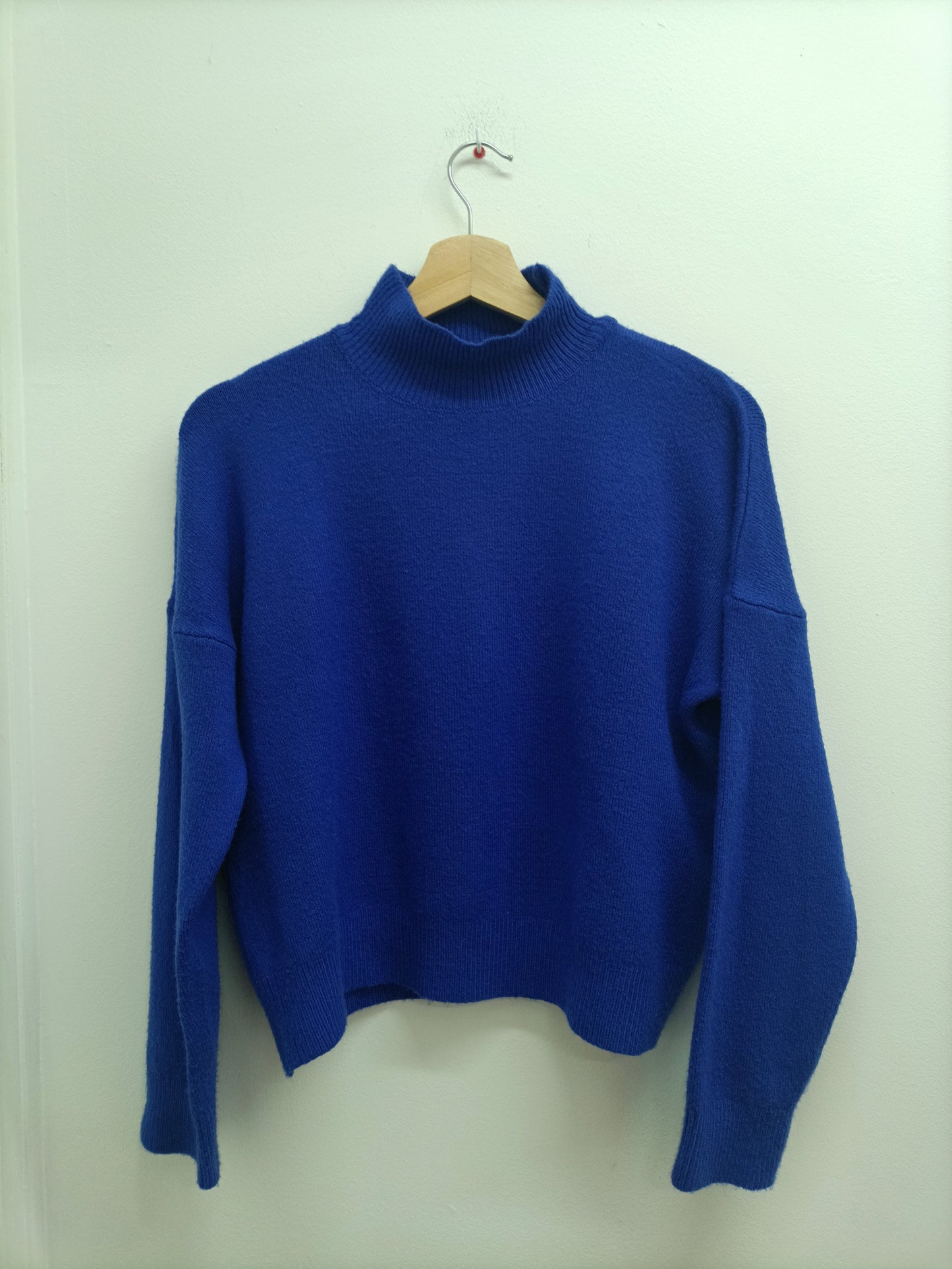 Pull court Jennyfer bleu électrique Taille L