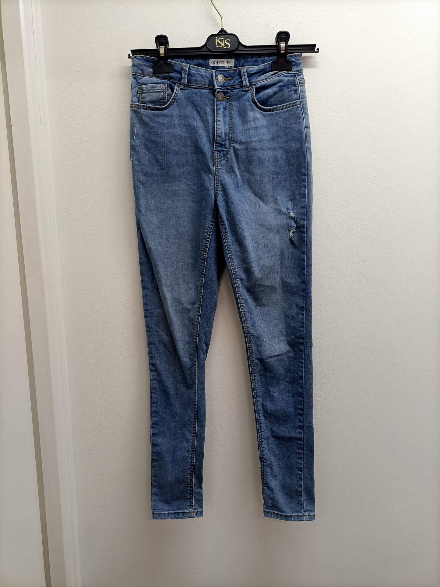 Jeans Kiabi skinny bleu clair Taille 14 Ans