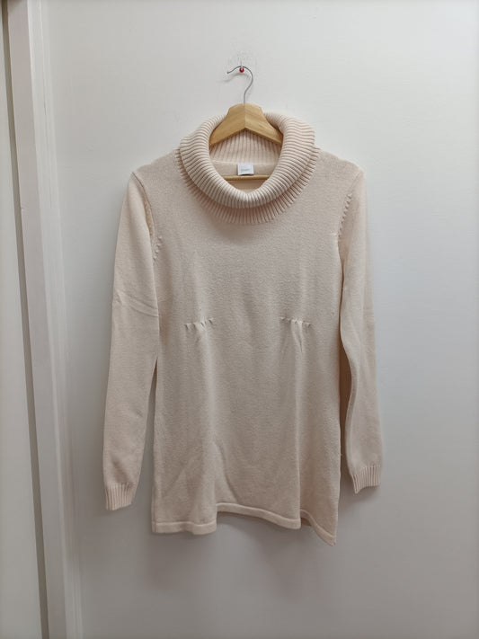 Pull avec col Camaïeu rose pâle Taille XL