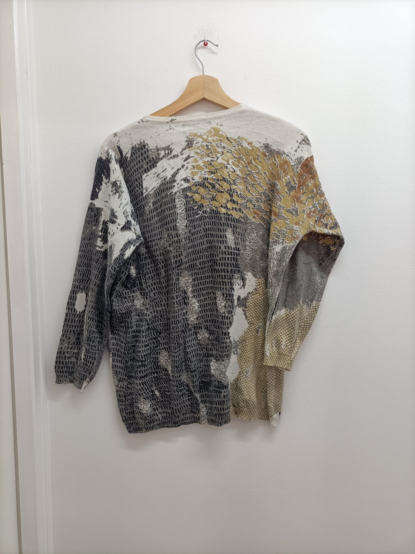 Pull fin Caitlyn imprimé Taille XL