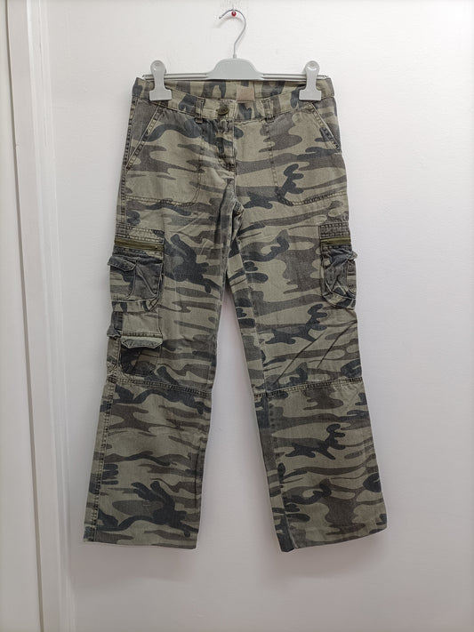 Pantalon imprimé militaire Taille 38