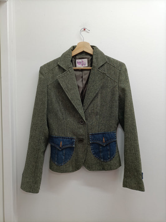 Veste Basic One kaki chiné Taille 38