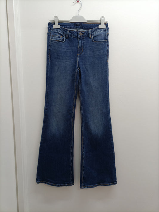 Jeans Kiabi flare fit bleu Taille 36