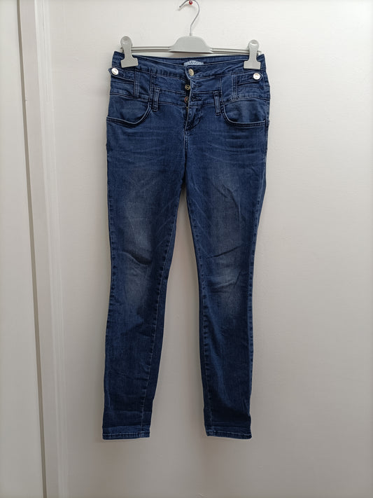 Jeans Liu-Jo taille haute bleu Taille 40