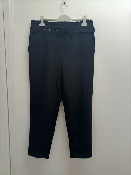 Pantalon jambes larges Kiabi noir Taille 44