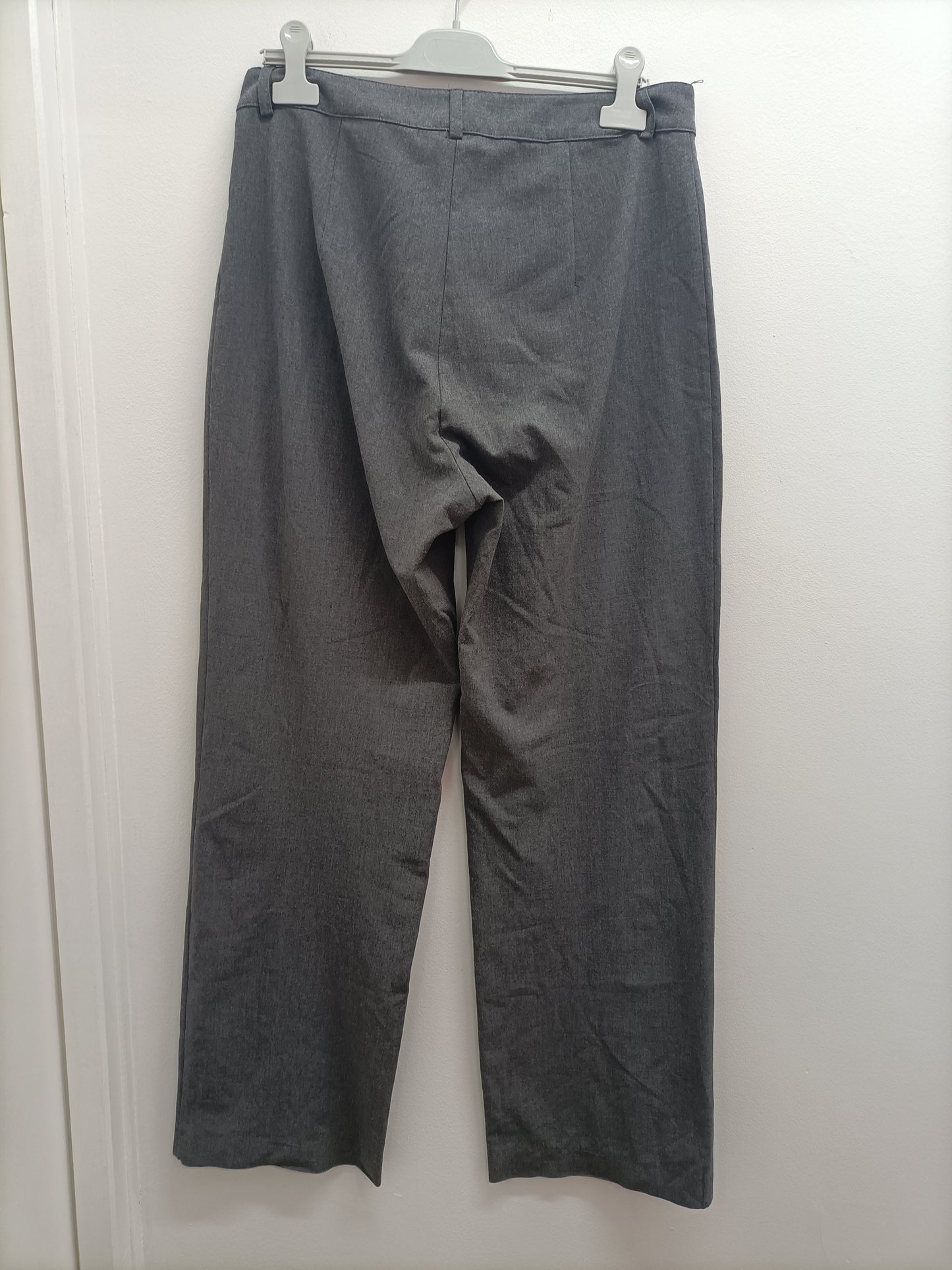 Pantalon jambes larges Pull&Bear gris Taille XL