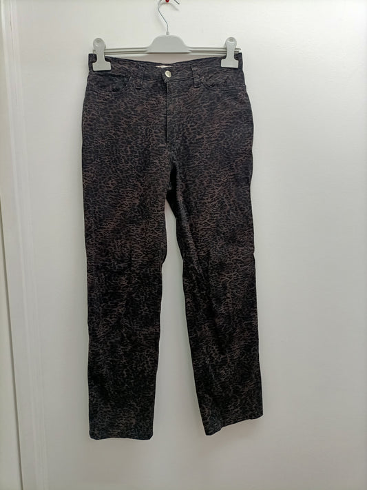 Jeans Burton imprimé léopard Taille 38
