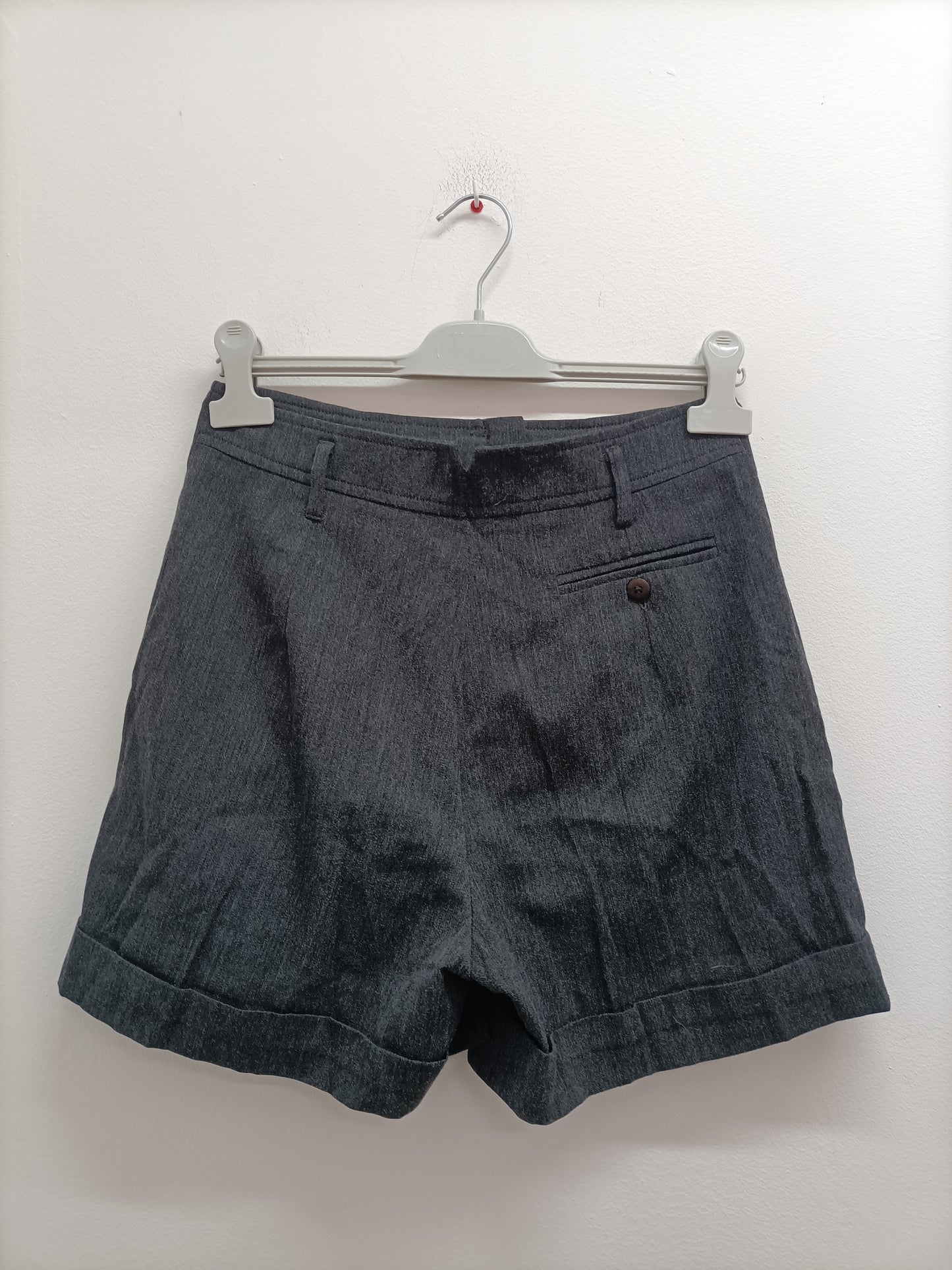 Short Fédora gris anthracite Taille 42