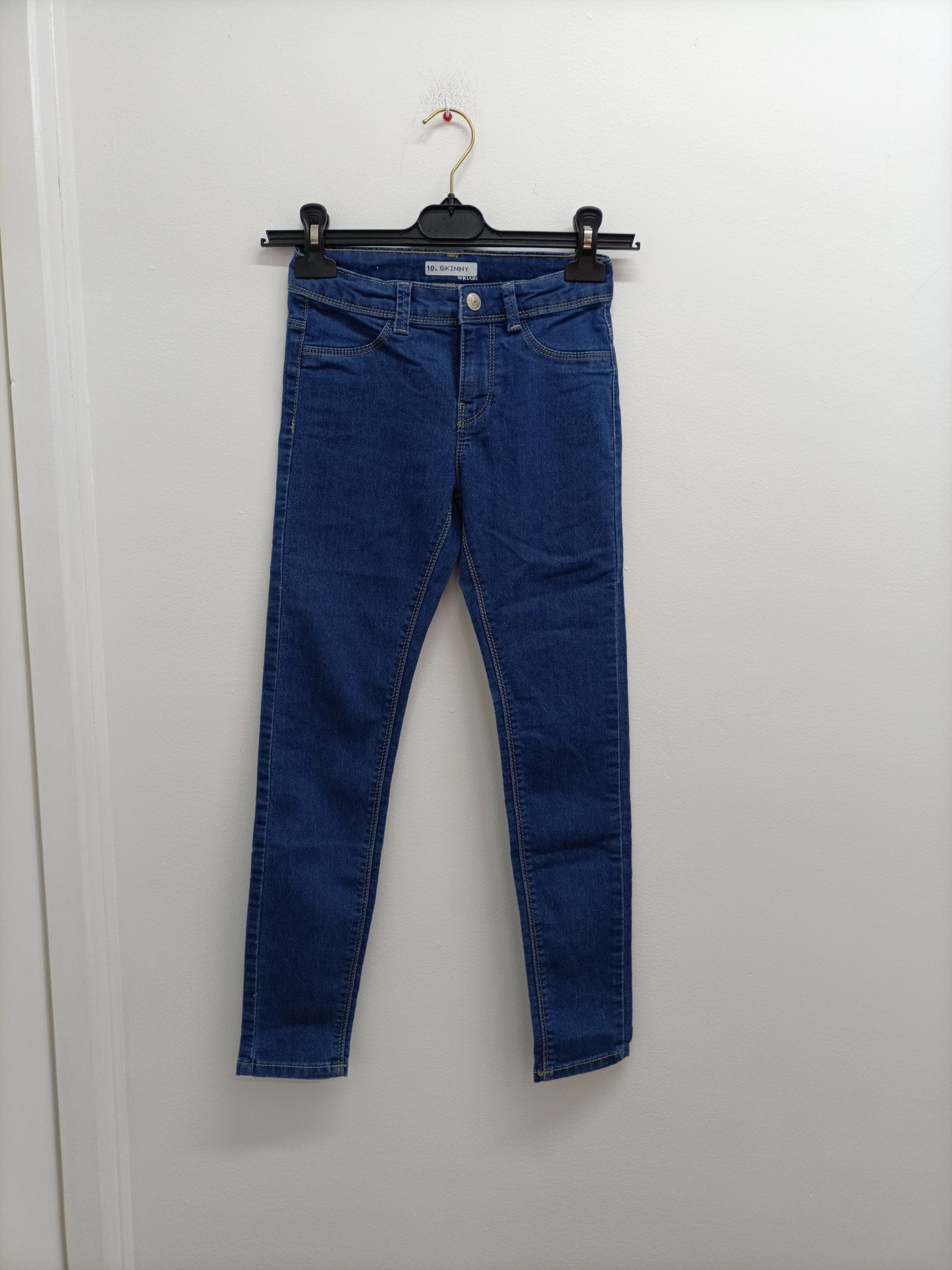 Jeans Kiabi skinny fit bleu Taille 10 Ans