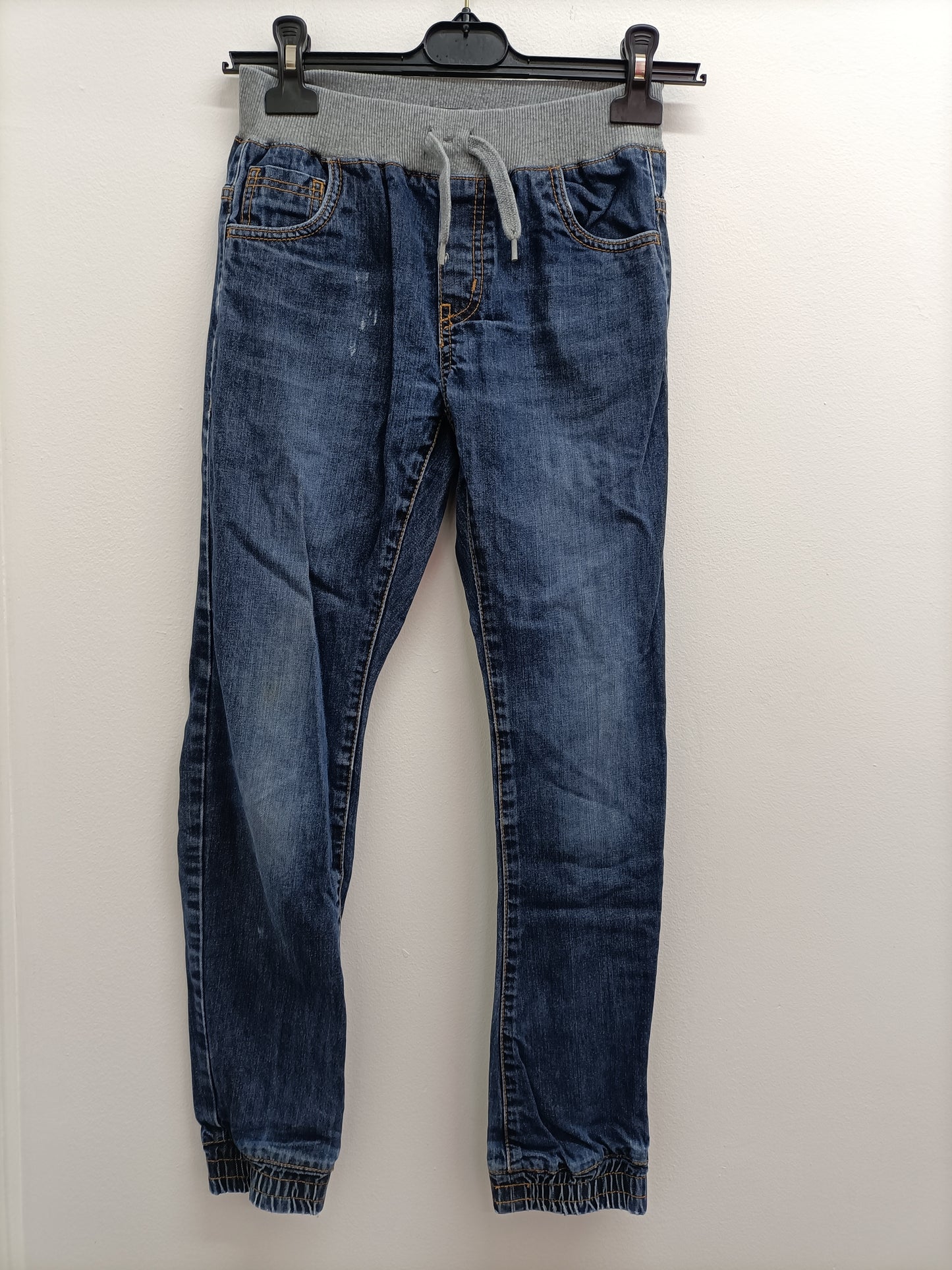 Jeans jogging Kiabi bleu foncé Taille 12 Ans