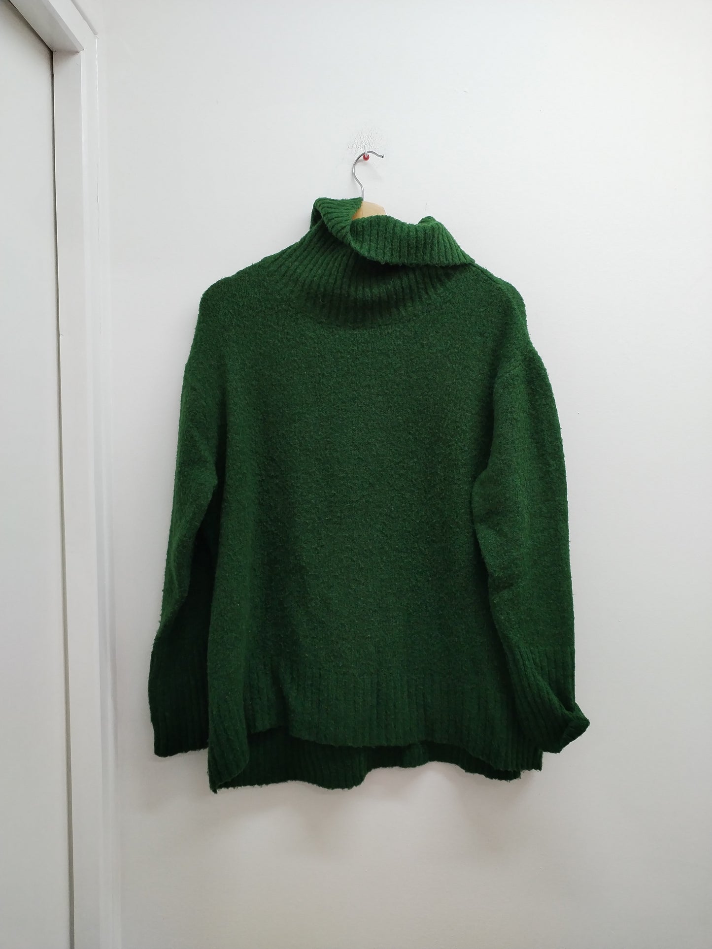Pull avec col Jean Pascale vert  Taille XL