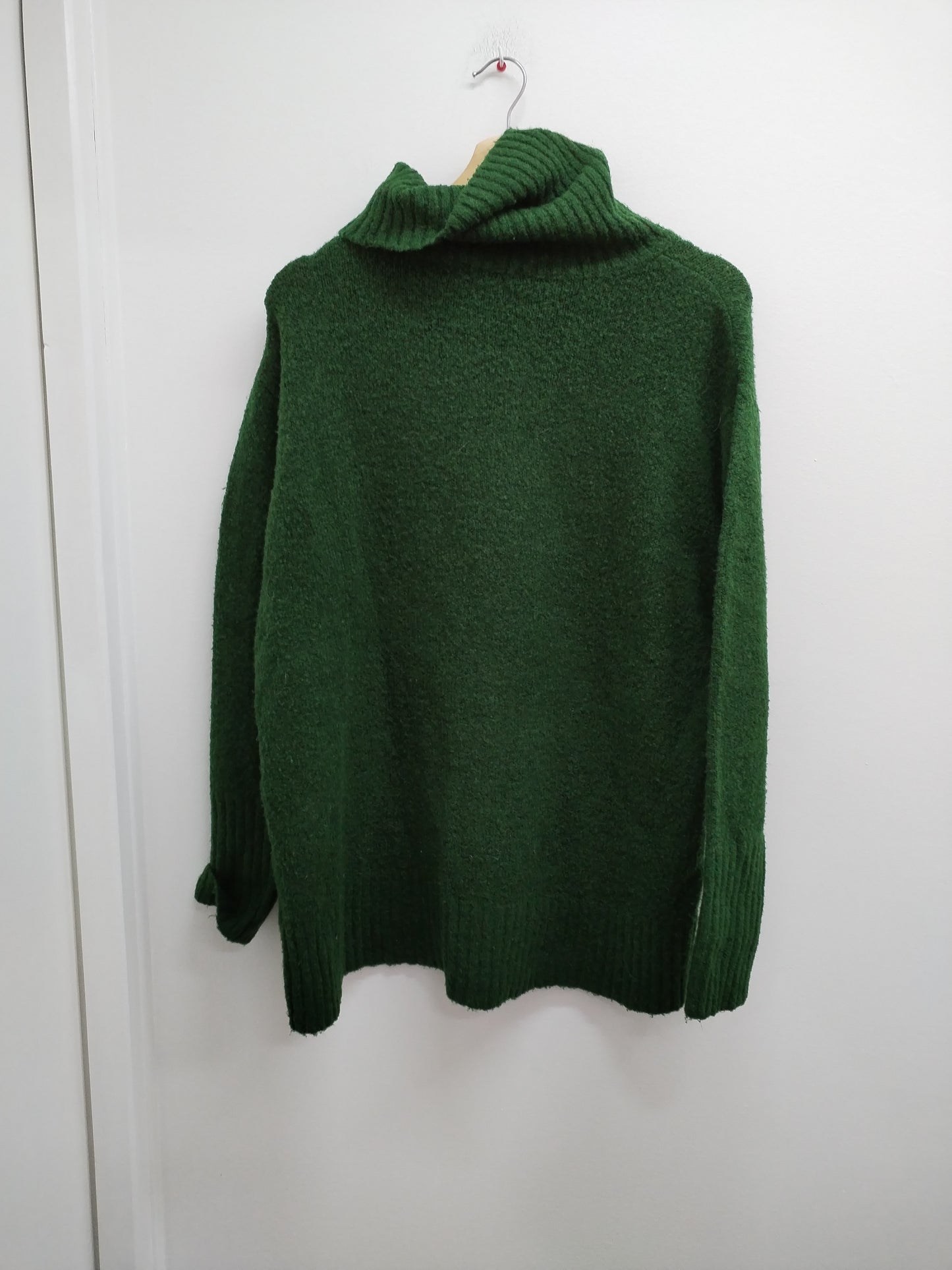 Pull avec col Jean Pascale vert  Taille XL