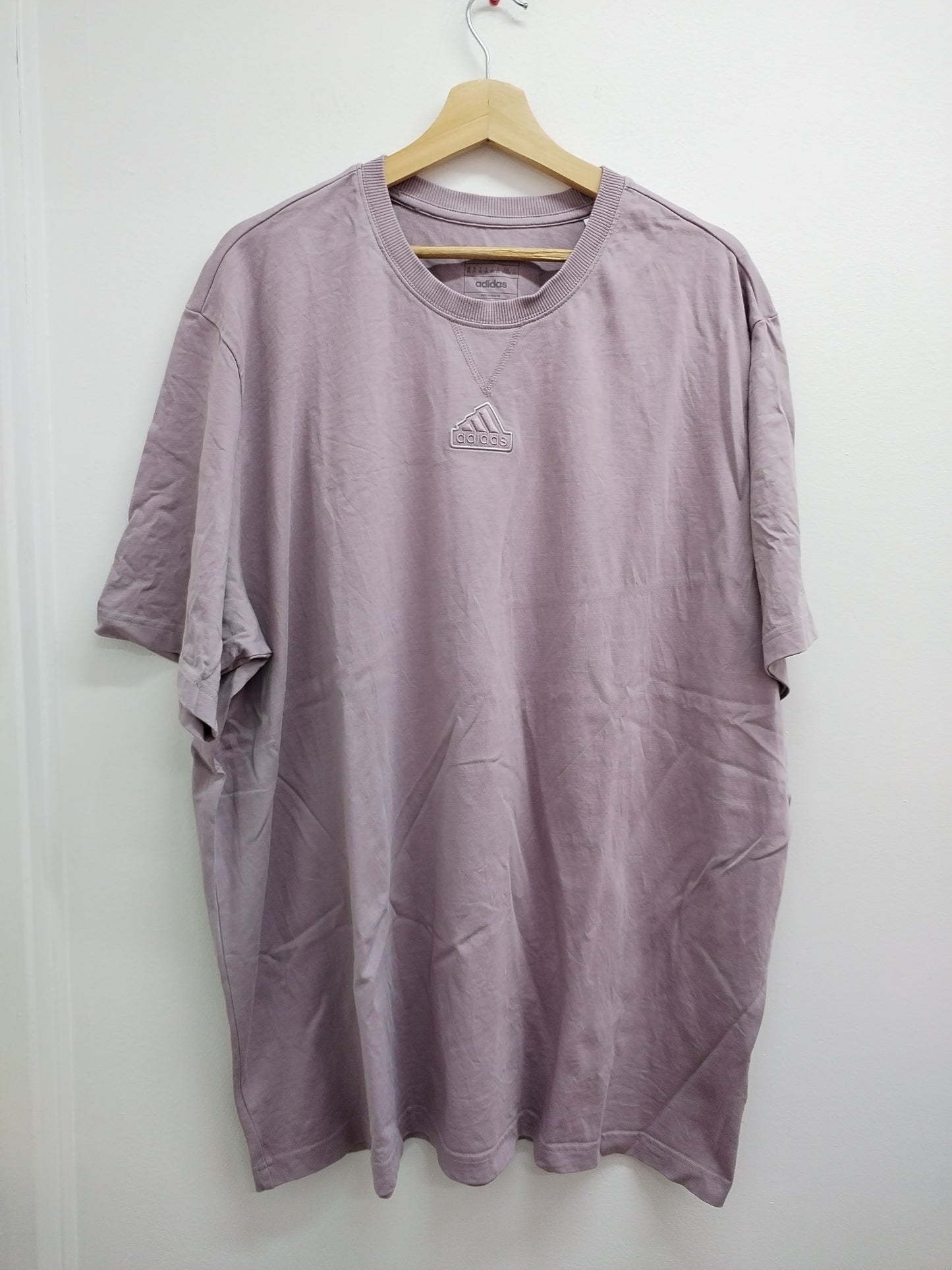 T-shirt Adidas loose fit vieux rose Taille XXL