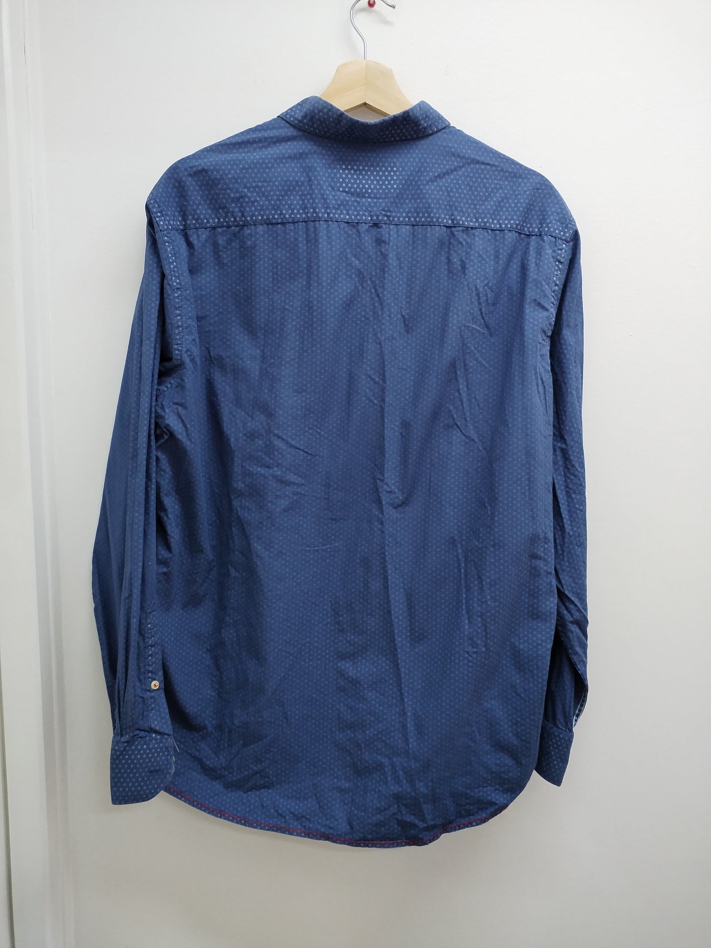 Chemise In Extenso bleu à pois Taille XL
