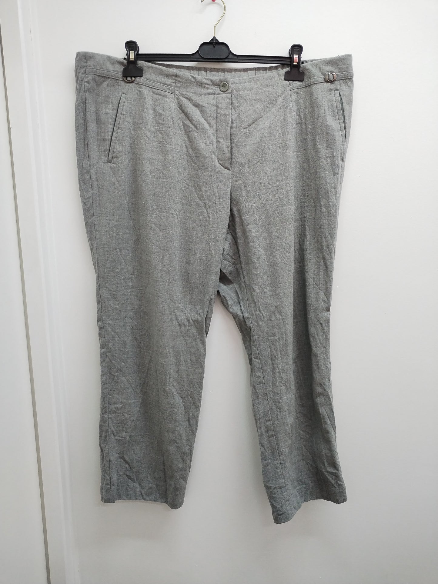 Pantalon Atelier Création AGS gris clair Taille 54