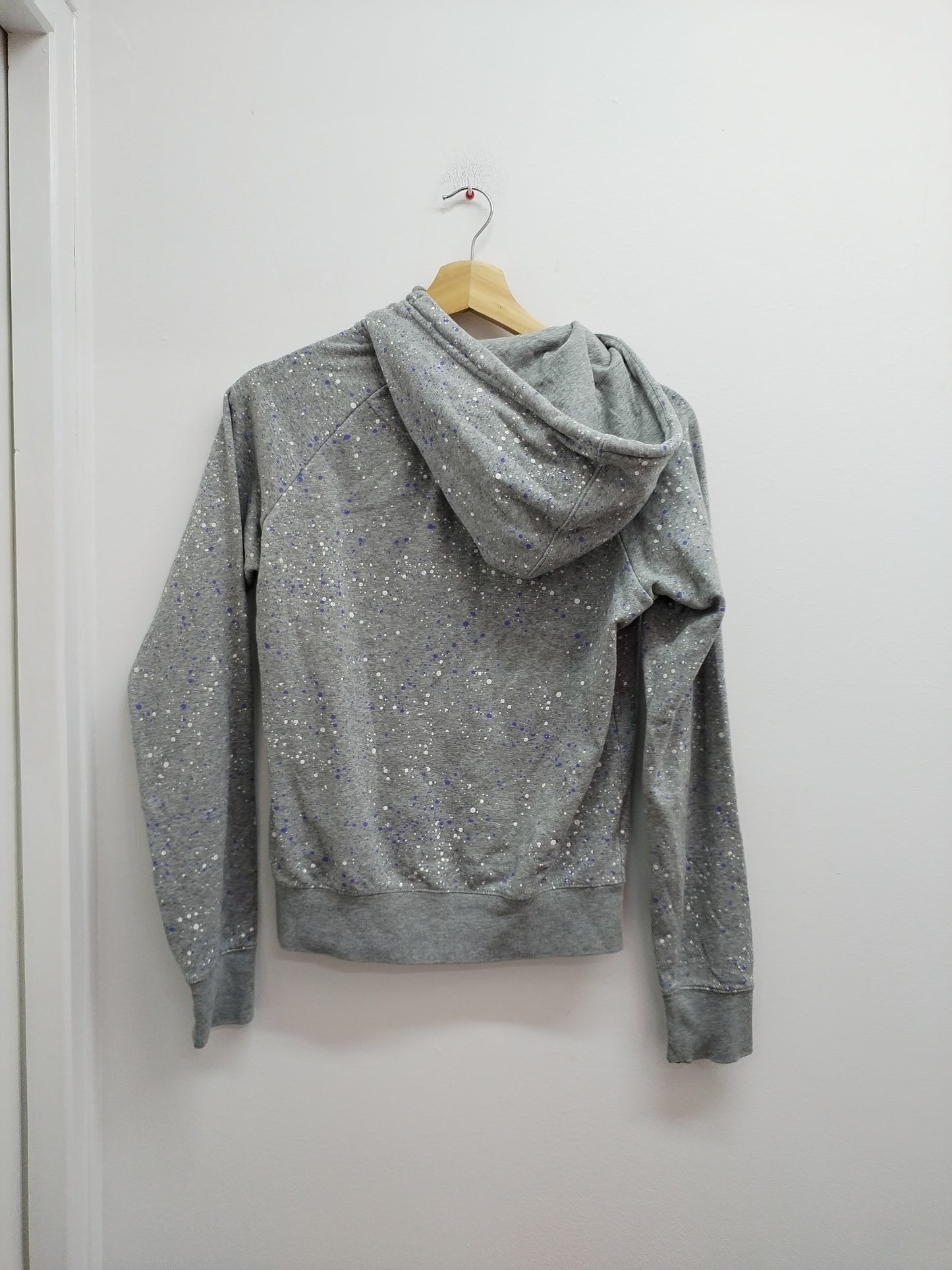 Sweat à capuche Nike gris moucheté Taille S