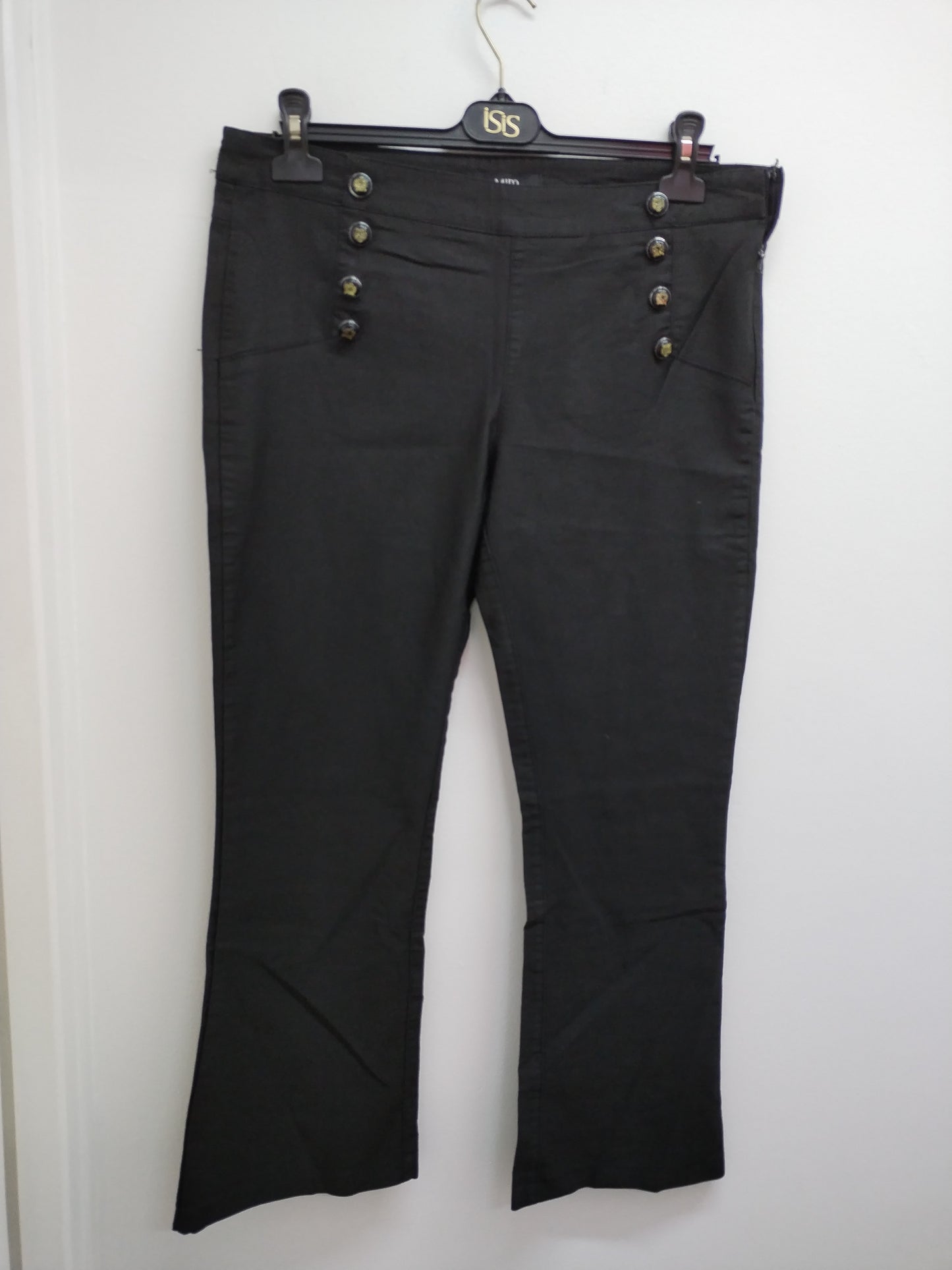 Pantalon Mim style marin noir Taille 42