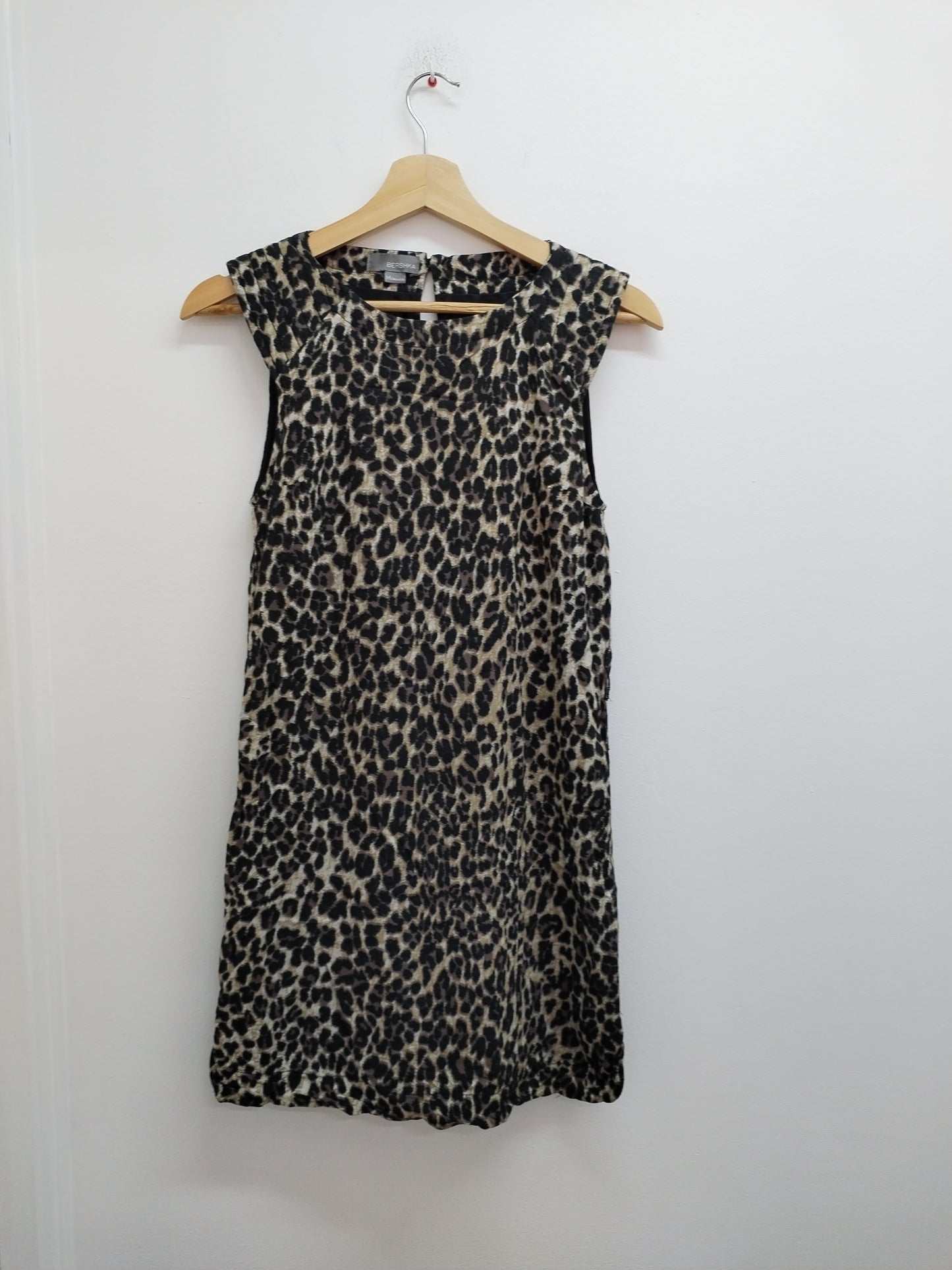 Robe sans manches Bershka imprimée léopard Taille S