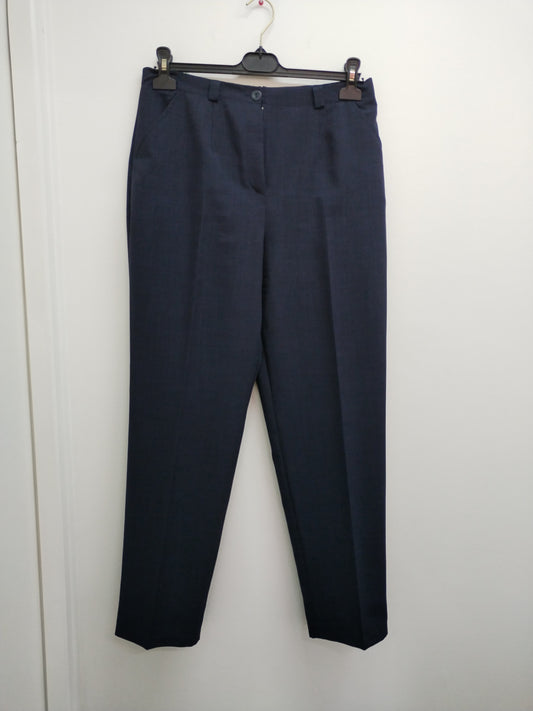 Pantalon M&S Mode bleu marine Taille 40