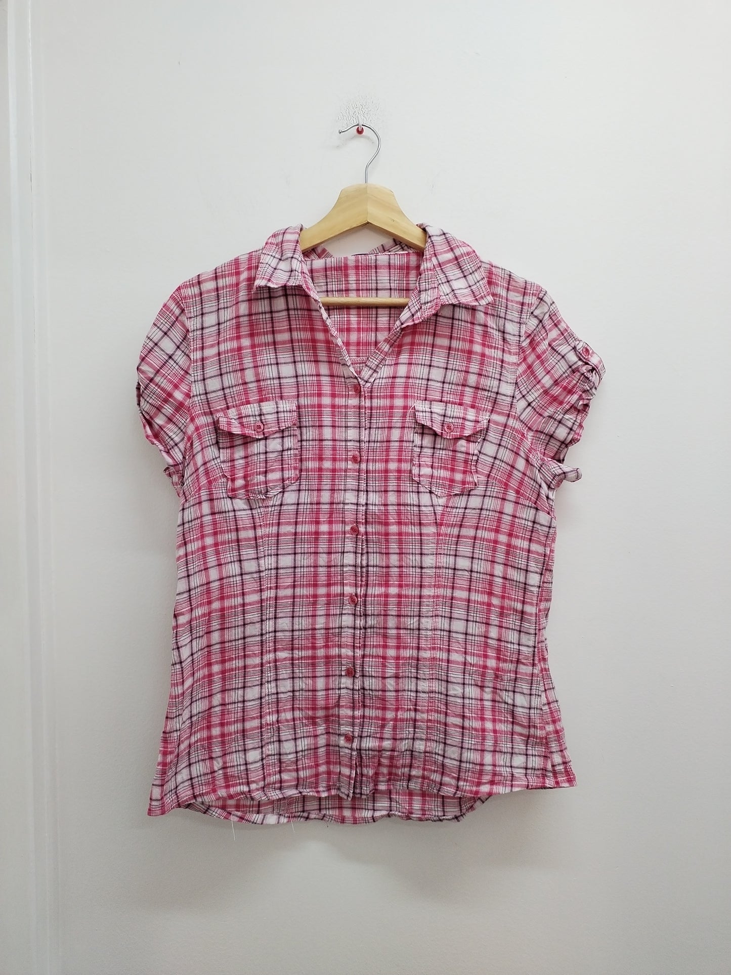 Chemise manches courtes Pimkie à carreaux Taille 44