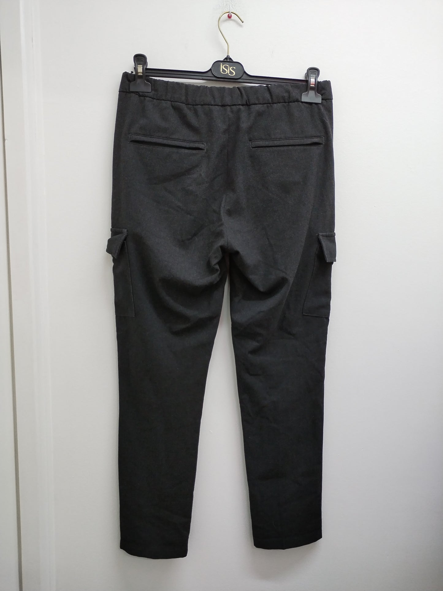 Pantalon Célio slim fit gris anthracite Taille S