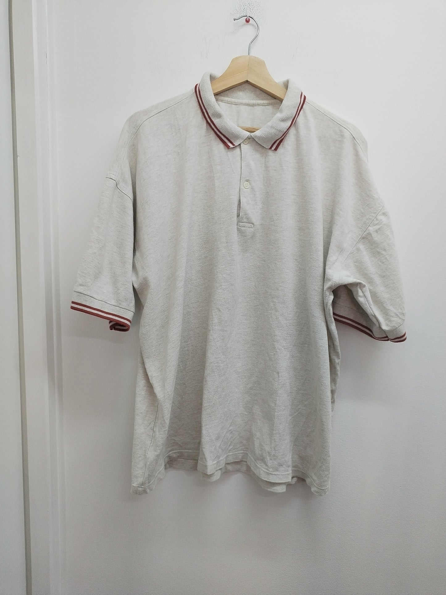 Polo beige chiné Taille 2XL