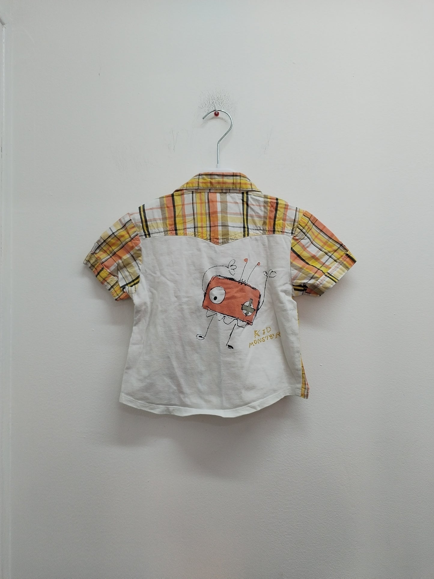 Chemise Kidkanaï à carreaux Taille 3 Ans