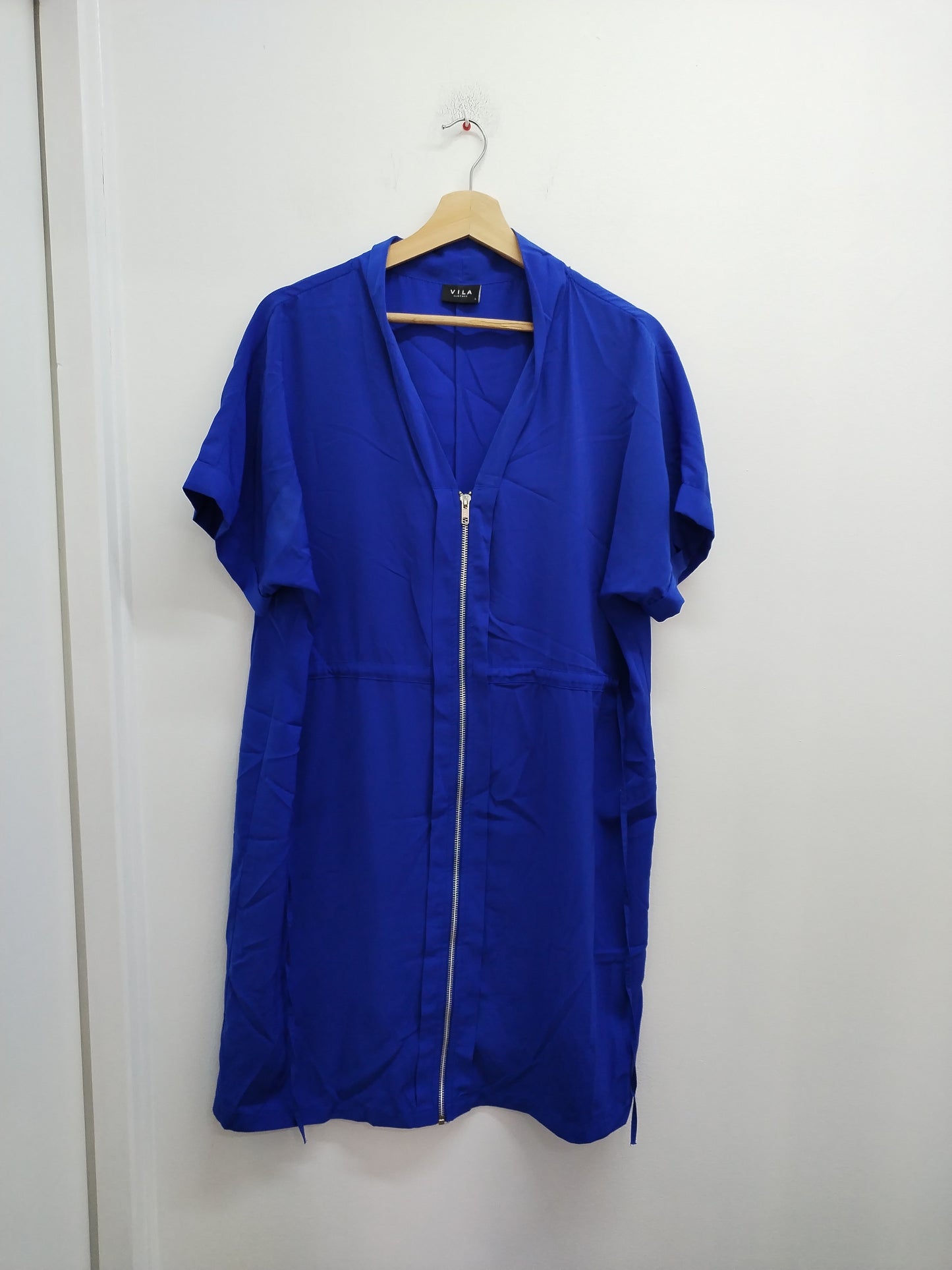 Robe manches courtes Villa bleue Taille L