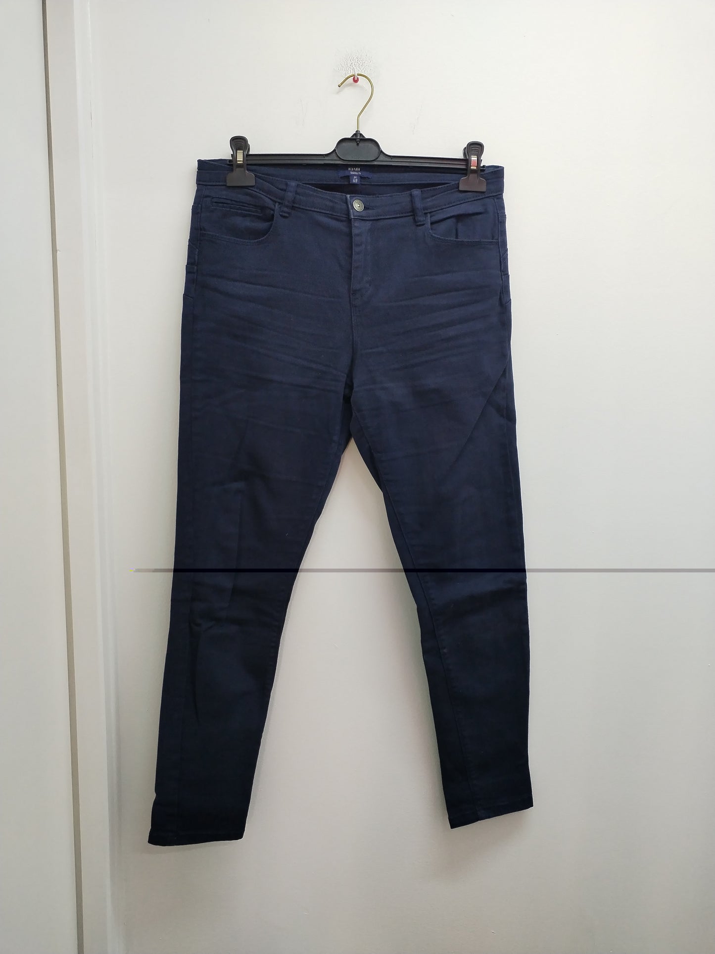 Jeans Kiabi bleu marine skinny fit Taille 42