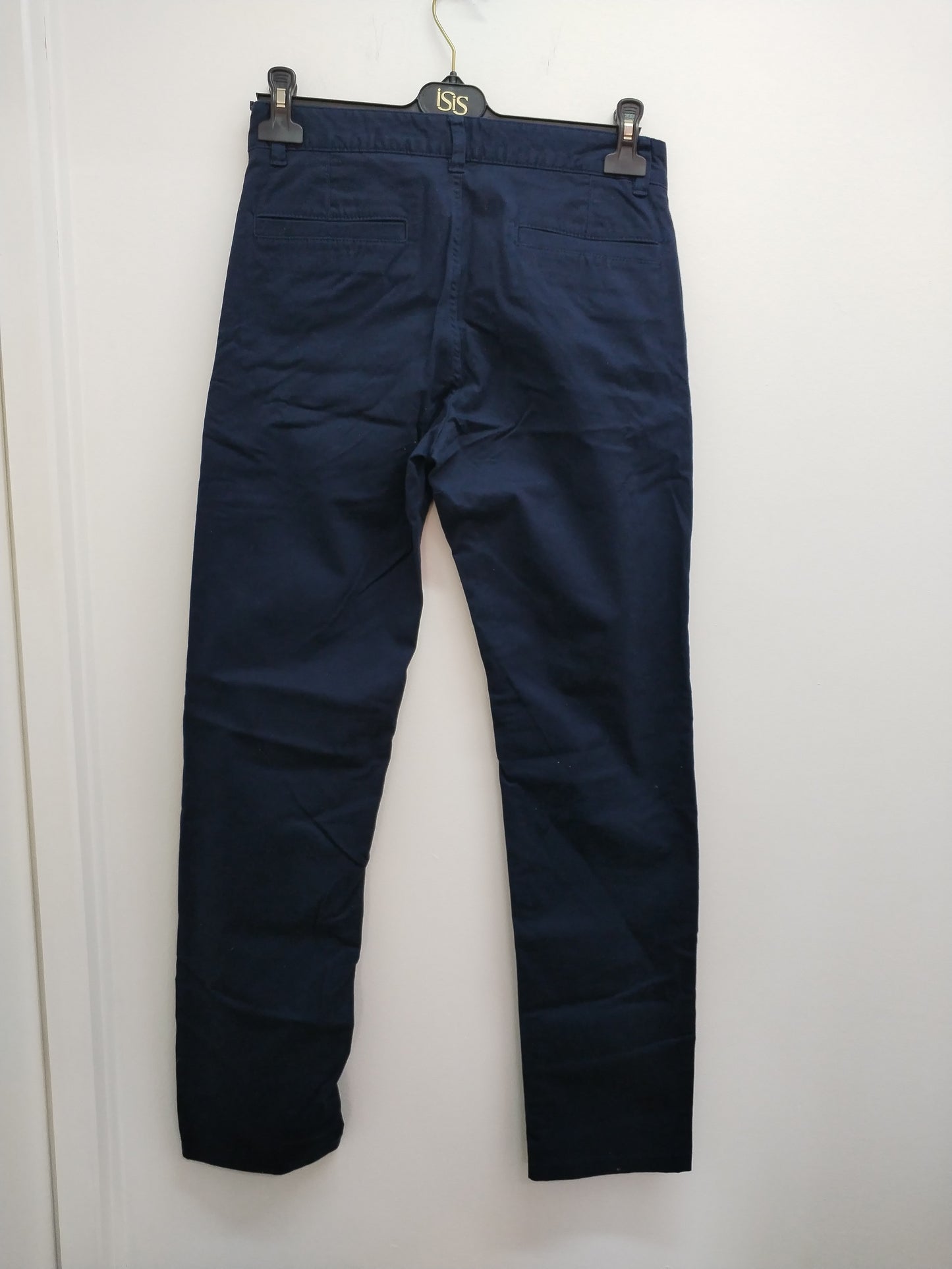 Pantalon chino Kiabi bleu marine Taille 36