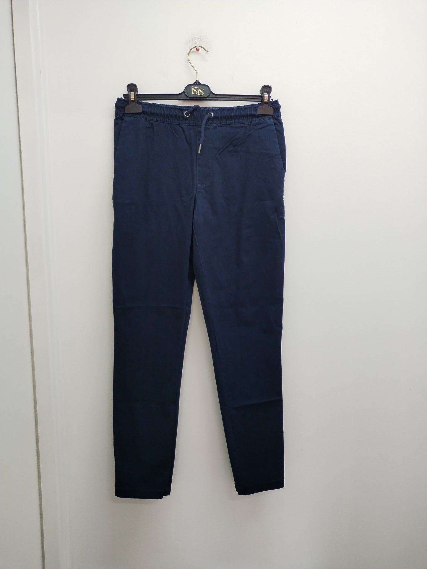 Pantalon chino Kiabi bleu marine Taille 38